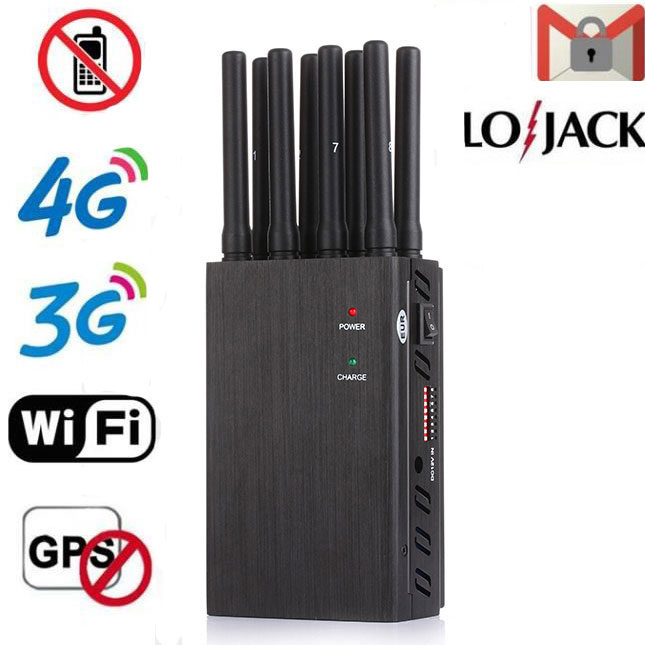 High Power 8 Antenne 3G 4GLTE Brouilleur de Telephone Portable DE GSM GPS  LOJACK
