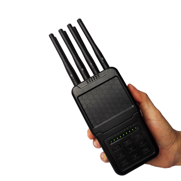 Nouveau Brouilleur Tenu Dans La Main Téléphone Portable Signal de GPS WIFI/2.4G/5.8G  Lojack